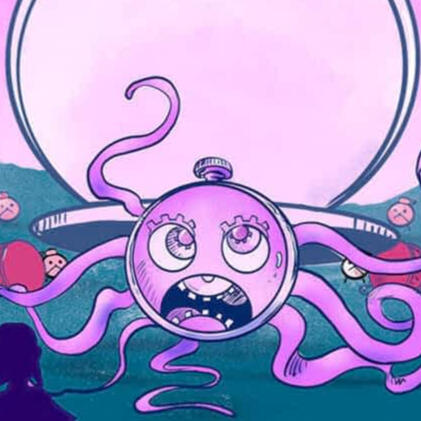 Clock image for LAUNDRONAUTS by Edwin Baker bewarekind@gmail.com